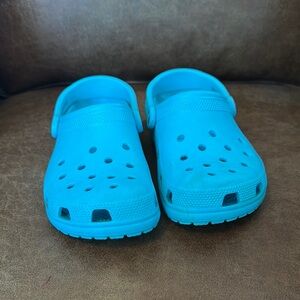 Blue Crocs